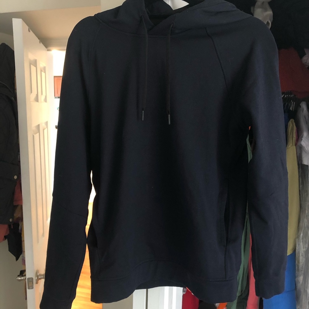Lululemon city sweat pullover hoodie size M navy